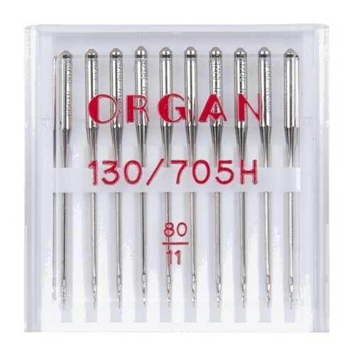 Иглы Organ универсальные 10/80 Blister в Техносила