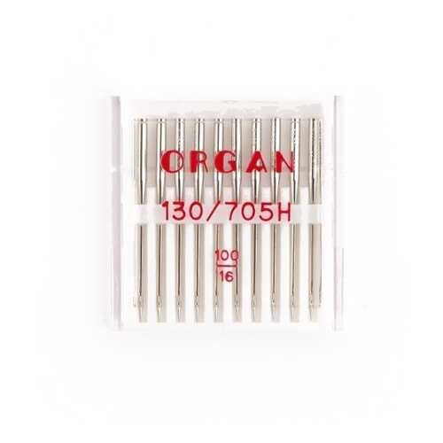 Иглы Organ универсальные №100 для БШМ упак,10 игл в Техносила