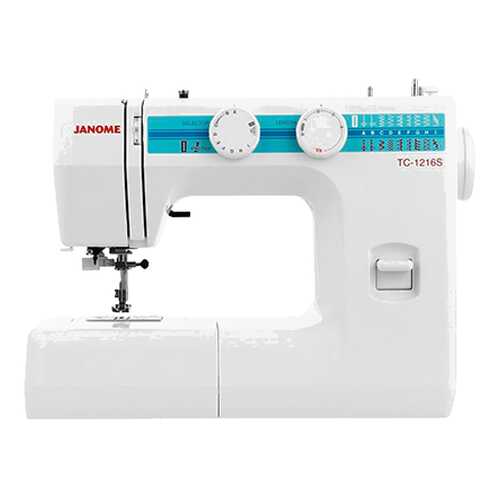 Швейная машина Janome TC-1216S Белый в Техносила