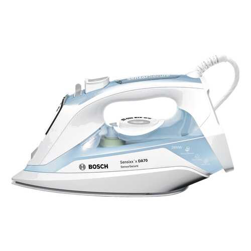 Утюг Bosch TDA7028210 White/Cyan в Техносила