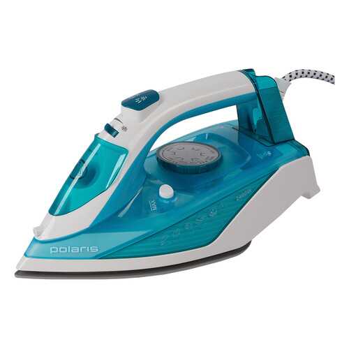 Утюг Polaris PIR 2490AK White/Cyan в Техносила