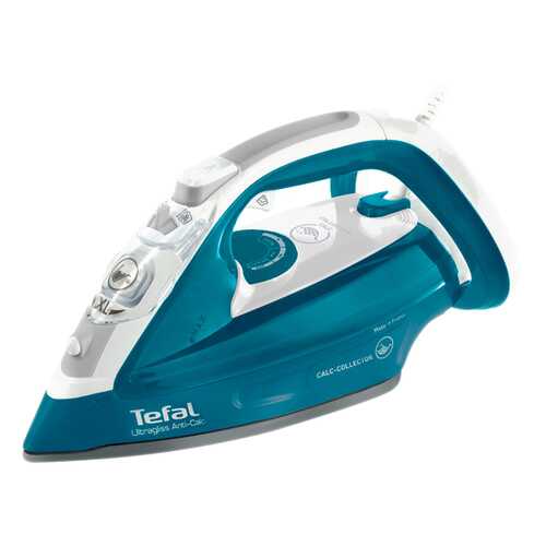 Утюг Tefal Ultragliss FV4960 White/Blue в Техносила