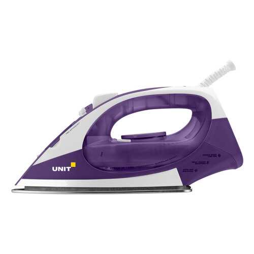 Утюг UNIT USI-282 White/Purple в Техносила