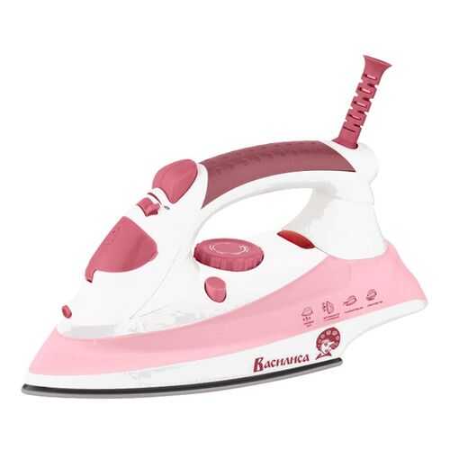 Утюг Василиса У5-2000 White/Dark Pink в Техносила