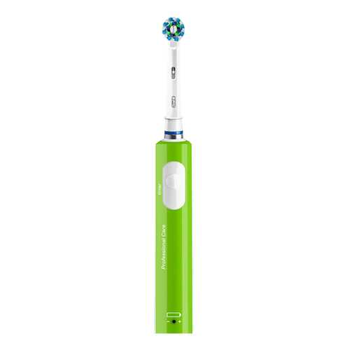 Электрическая зубная щетка Braun Oral-B 400 (D16.513) Cross Action Green в Техносила