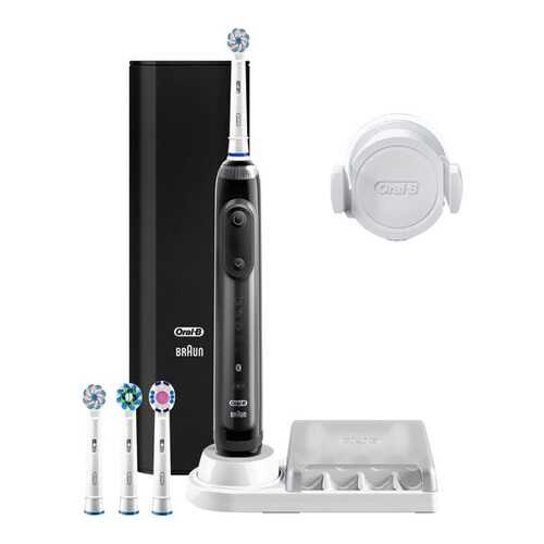 Электрическая зубная щетка Braun Oral-B Genius 10000N (D701.545.6XC) Black в Техносила
