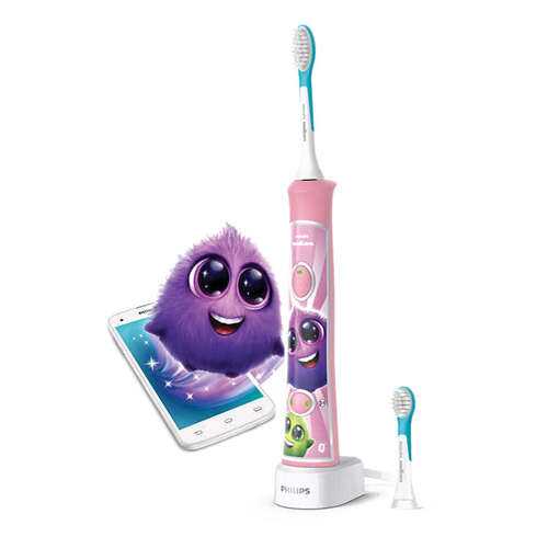 Электрическая зубная щетка Philips Sonicare ForKids HX6352/42 в Техносила