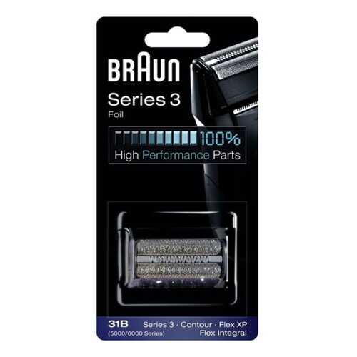 Сетка Braun 31B для бритвы Braun 5000/6000 Black в Техносила