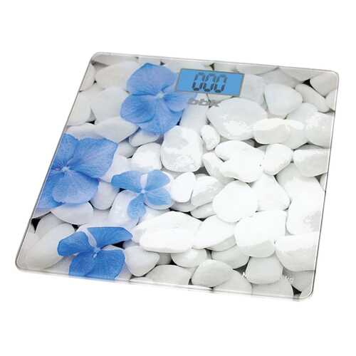 Весы напольные BBK BCS3002G White Blue в Техносила