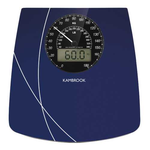 Весы напольные Kambrook The Smarter Choice KSC305 Blue/Black в Техносила