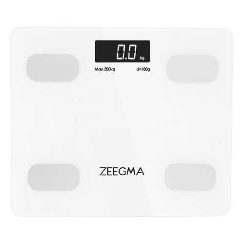 Весы напольные ZEEGMA Gewit White в Техносила
