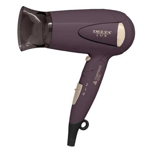 Фен Delta Lux DL-0936 Brown/Gold в Техносила