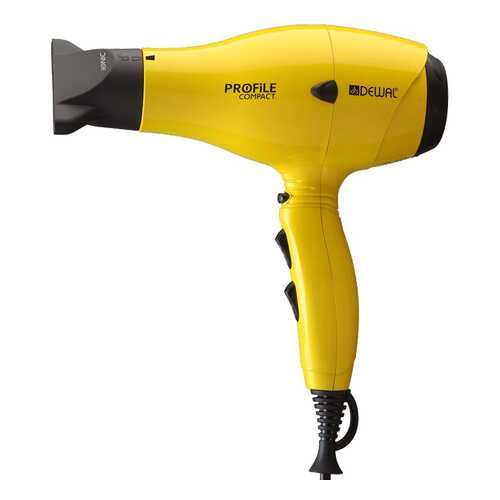 Фен Dewal Profile Compact 03-119 Yellow в Техносила