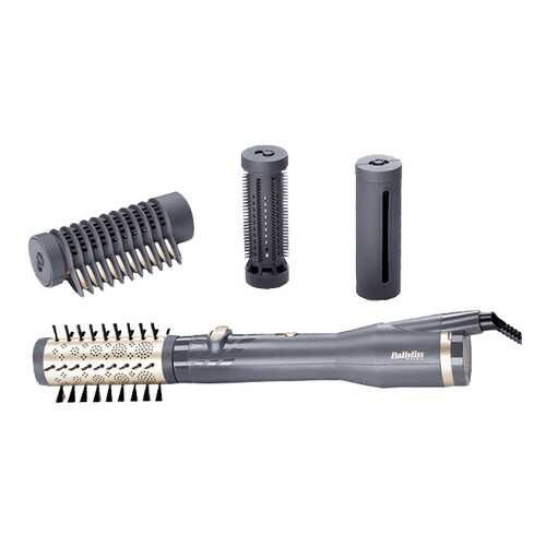 Фен-щетка Babyliss Creative AS520E Gray/Orange в Техносила