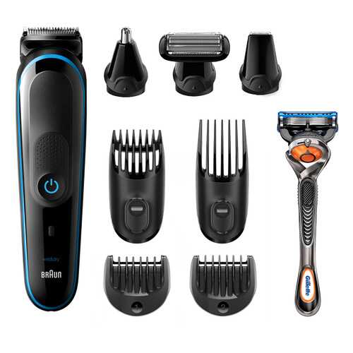 Триммер для стайлинга Braun MGK5280 + Бритва Gillette в Техносила