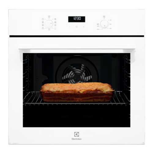 Встраиваемый электрический духовой шкаф Electrolux OEF5H50V White в Техносила