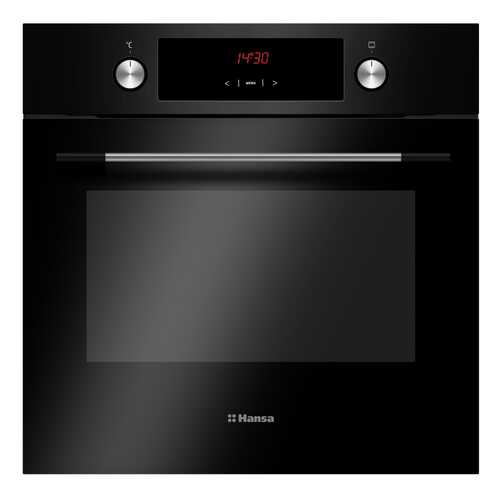 Встраиваемый электрический духовой шкаф Hansa BOES68441 Black в Техносила