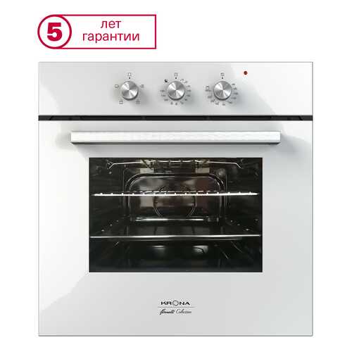 Встраиваемый электрический духовой шкаф Krona ESSENZA 60 WH в Техносила