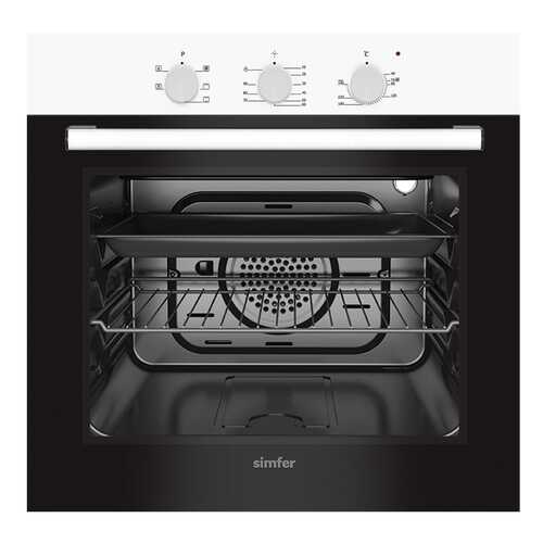 Встраиваемый электрический духовой шкаф Simfer B6EW16011 White в Техносила