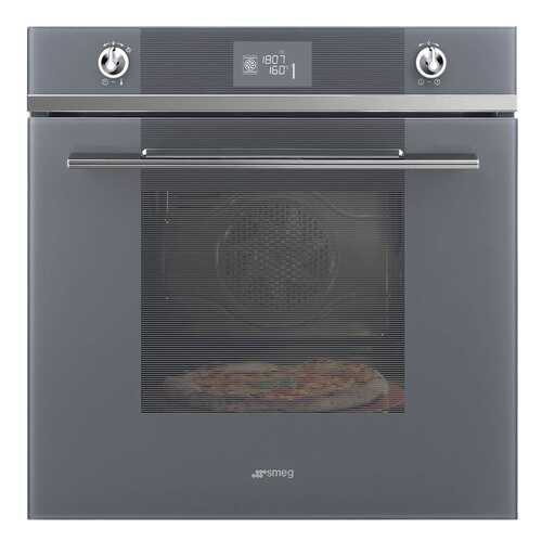 Встраиваемый электрический духовой шкаф Smeg SF6102PZS Silver в Техносила