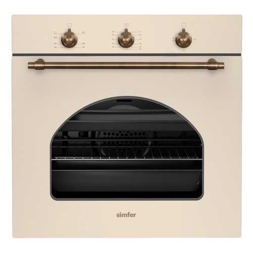 Встраиваемый газовый духовой шкаф Simfer B6GO12017 Beige в Техносила