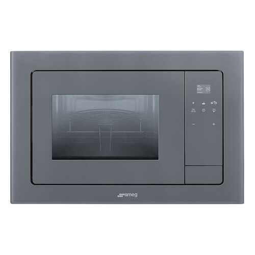 Встраиваемая микроволновая печь с грилем Smeg Linea FMI120S1 в Техносила