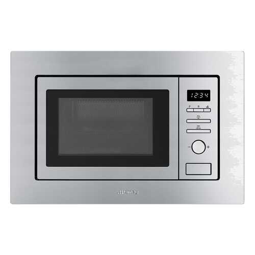 Встраиваемая микроволновая печь с грилем Smeg Universal FMI017X в Техносила