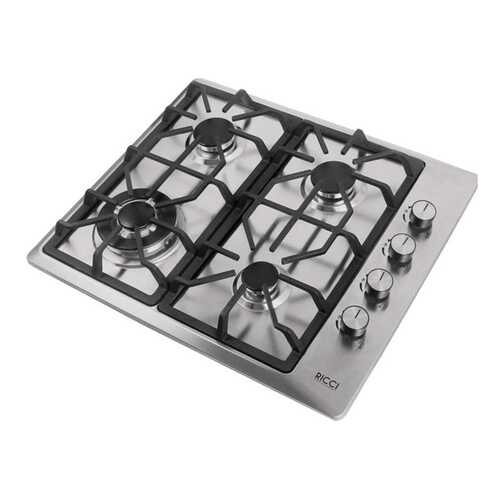 Встраиваемая газовая панель RICCI HBS4503 Silver в Техносила