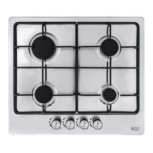 Встраиваемая газовая панель RICCI HBS4511 Silver в Техносила