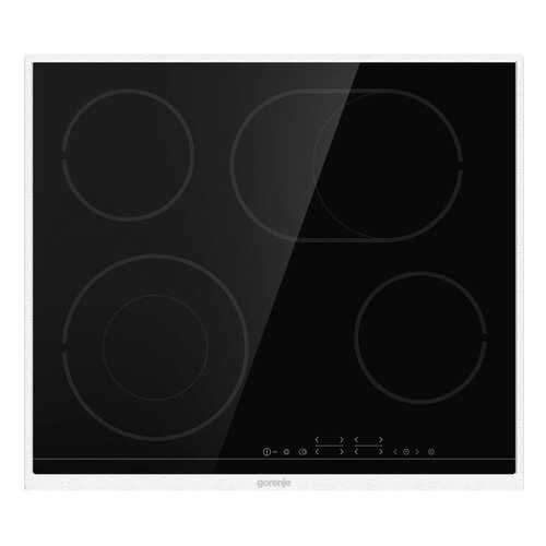 Встраиваемая варочная панель электрическая Gorenje ECT643BX Black в Техносила