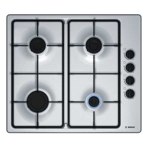 Встраиваемая варочная панель газовая Bosch PBP6B5B60 Silver в Техносила