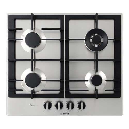Встраиваемая варочная панель газовая Bosch PCH6A5B90R Silver в Техносила