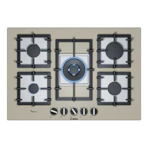 Встраиваемая варочная панель газовая Bosch PPQ7A8B90R Grey в Техносила