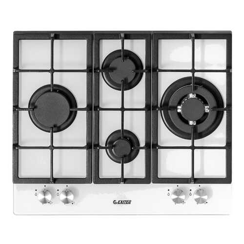 Встраиваемая варочная панель газовая Exiteq PF 640 STGW-E/A White в Техносила