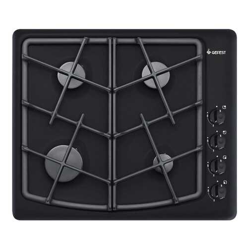 Встраиваемая варочная панель газовая GEFEST СН 1211 К21 Black в Техносила