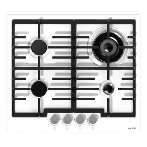 Встраиваемая варочная панель газовая Gorenje GW6N41ZIW White в Техносила