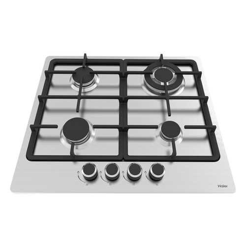 Встраиваемая варочная панель газовая Haier HHX-M64CWX Silver в Техносила