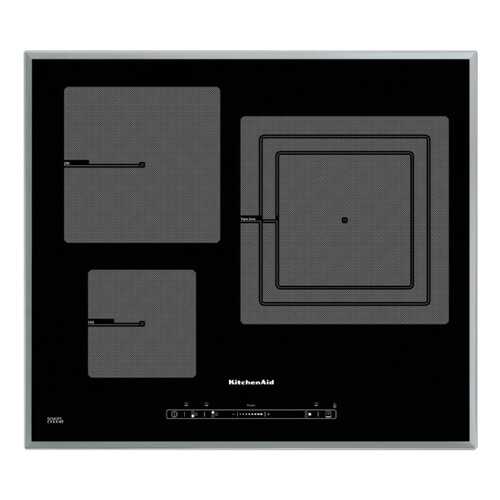Встраиваемая варочная панель индукционная KitchenAid KHID3 65510 Black в Техносила