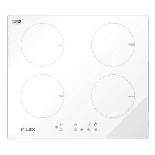 Встраиваемая варочная панель индукционная LEX EVI 640-1 WH White в Техносила