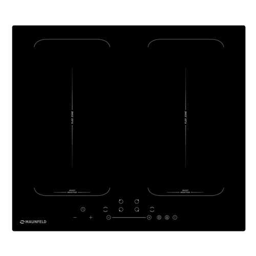 Встраиваемая варочная панель индукционная MAUNFELD EVI.594-FL2-BK Black в Техносила