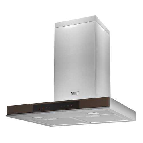 Вытяжка купольная Hotpoint-Ariston HLB 6.7 AT (CF) X/HA Silver/Brown в Техносила