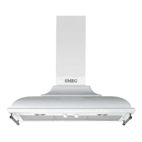 Вытяжка купольная Smeg KC19BSE White/Silver в Техносила