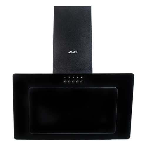 Вытяжка наклонная Amari Vero black glass 60 в Техносила