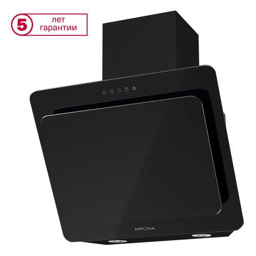 Вытяжка наклонная KRONAsteel Liva 500 S Black в Техносила