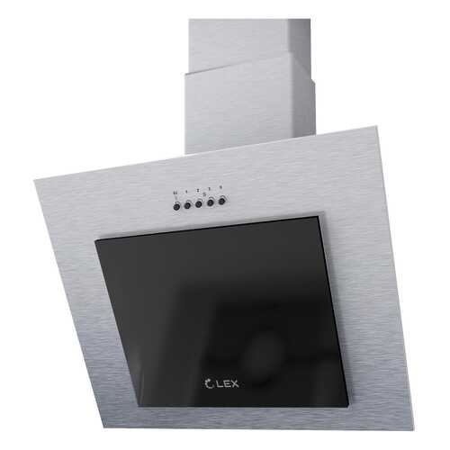 Вытяжка наклонная LEX Mini 600 Silver/Black в Техносила