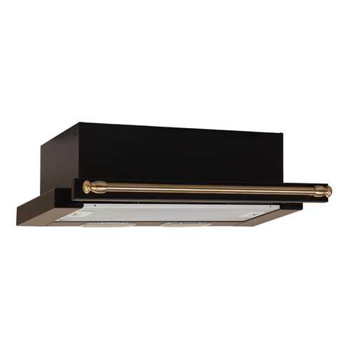 Вытяжка встраиваемая Elikor Интегра 60П-400-В2Л Black/Brown в Техносила